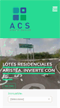 Mobile Screenshot of acsbienesraices.com.mx
